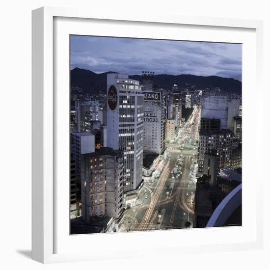 Avenue Alfonso Pena, Brazil-null-Framed Photographic Print