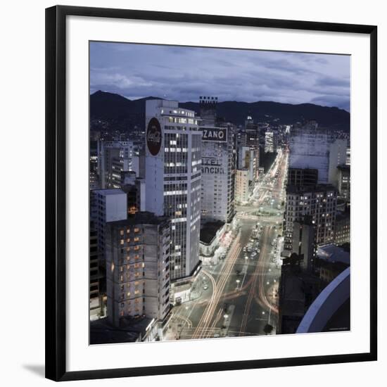 Avenue Alfonso Pena, Brazil-null-Framed Photographic Print