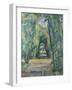 Avenue at Chantilly, 1888-Paul Cézanne-Framed Giclee Print