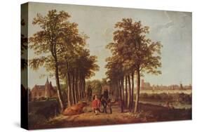 'Avenue at Merdervort', c1650-1652, (c1915)-Aelbert Cuyp-Stretched Canvas