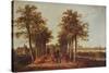 'Avenue at Merdervort', c1650-1652, (c1915)-Aelbert Cuyp-Stretched Canvas