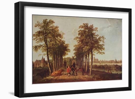 'Avenue at Merdervort', c1650-1652, (c1915)-Aelbert Cuyp-Framed Giclee Print