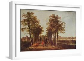 'Avenue at Merdervort', c1650-1652, (c1915)-Aelbert Cuyp-Framed Giclee Print