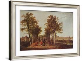 'Avenue at Merdervort', c1650-1652, (c1915)-Aelbert Cuyp-Framed Giclee Print