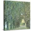 Avenue Before Room, Schlob Park, c.1912-Gustav Klimt-Stretched Canvas