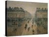 Avenue De L'Opera, Paris, 1898-Camille Pissarro-Stretched Canvas