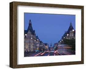 Avenue De La Liberte, Luxembourg City, Luxembourg-Walter Bibikow-Framed Photographic Print