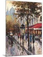 Avenue Des Champs-Elysees 1-Brent Heighton-Mounted Art Print