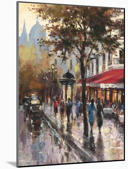 Avenue Des Champs-Elysees 1-Brent Heighton-Mounted Art Print