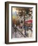 Avenue Des Champs-Elysees 1-Brent Heighton-Framed Art Print