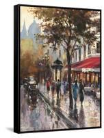 Avenue Des Champs-Elysees 1-Brent Heighton-Framed Stretched Canvas