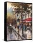 Avenue des Champs-Elysees 1-Brent Heighton-Framed Stretched Canvas