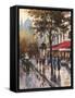 Avenue des Champs-Elysees 1-Brent Heighton-Framed Stretched Canvas
