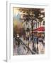 Avenue des Champs-Elysees 1-Brent Heighton-Framed Art Print