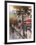 Avenue des Champs-Elysees 1-Brent Heighton-Framed Art Print