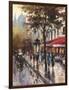 Avenue des Champs-Elysees 1-Brent Heighton-Framed Art Print