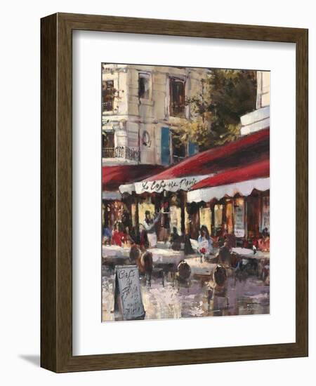 Avenue Des Champs-Elysees 2-Brent Heighton-Framed Art Print