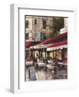 Avenue Des Champs-Elysees 2-Brent Heighton-Framed Art Print