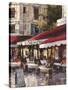 Avenue Des Champs-Elysees 2-Brent Heighton-Stretched Canvas