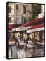 Avenue Des Champs-Elysees 2-Brent Heighton-Framed Stretched Canvas