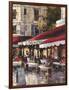 Avenue Des Champs-Elysees 2-Brent Heighton-Framed Art Print