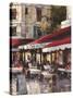 Avenue Des Champs-Elysees 2-Brent Heighton-Stretched Canvas