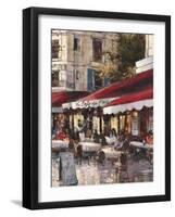 Avenue Des Champs-Elysees 2-Brent Heighton-Framed Art Print