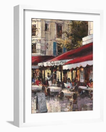 Avenue Des Champs-Elysees 2-Brent Heighton-Framed Art Print