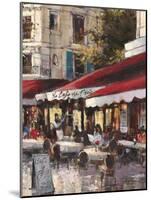 Avenue Des Champs-Elysees 2-Brent Heighton-Mounted Art Print