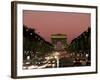 Avenue Des Champs Elysees and the Arc De Triomphe, Paris, France-Neale Clarke-Framed Photographic Print