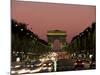 Avenue Des Champs Elysees and the Arc De Triomphe, Paris, France-Neale Clarke-Mounted Photographic Print