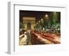 Avenue Des Champs Elysees and the Arc De Triomphe, Paris, France-Alain Evrard-Framed Photographic Print