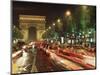 Avenue Des Champs Elysees and the Arc De Triomphe, Paris, France-Alain Evrard-Mounted Photographic Print