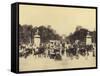 Avenue Des Champs-Elysees-null-Framed Stretched Canvas