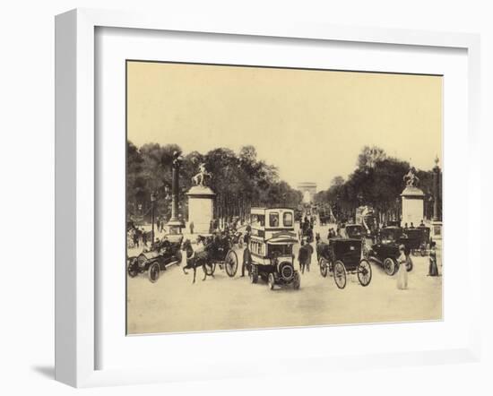 Avenue Des Champs-Elysees-null-Framed Photographic Print