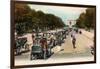 Avenue Du Bois De Boulogne, 1908-null-Framed Giclee Print