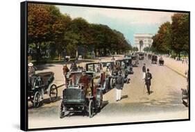 Avenue Du Bois De Boulogne, 1908-null-Framed Stretched Canvas