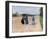 Avenue Du Bois De Boulogne-Giuseppe De Nittis-Framed Giclee Print