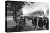 Avenue Foch Leading from the Etoile to the Bois De Boulogne, Paris, 1931-Ernest Flammarion-Stretched Canvas