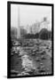 Avenue in Buenos Aires-Mario de Biasi-Framed Giclee Print