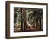 Avenue in Sakrow with Two Riders; Allee in Sakrow Mit Zwei Reitern, C.1923-Max Liebermann-Framed Giclee Print