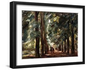 Avenue in Sakrow with Two Riders-Max Liebermann-Framed Giclee Print