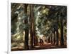 Avenue in Sakrow with Two Riders-Max Liebermann-Framed Giclee Print