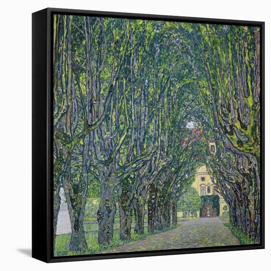 Avenue in the Park of Kammer Castle, 1912-Gustav Klimt-Framed Stretched Canvas