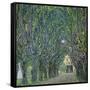 Avenue in the Park of Kammer Castle, 1912-Gustav Klimt-Framed Stretched Canvas