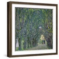 Avenue in the Park of Kammer Castle, 1912-Gustav Klimt-Framed Giclee Print