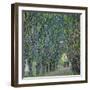 Avenue in the Park of Kammer Castle, 1912-Gustav Klimt-Framed Giclee Print