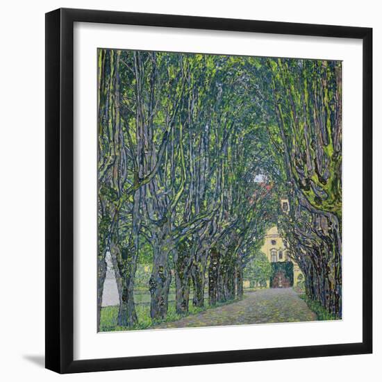 Avenue in the Park of Kammer Castle, 1912-Gustav Klimt-Framed Giclee Print