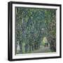 Avenue in the Park of Kammer Castle, 1912-Gustav Klimt-Framed Giclee Print