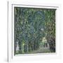 Avenue in the Park of Kammer Castle, 1912-Gustav Klimt-Framed Giclee Print